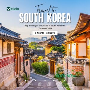 Top Place to travel in South Korea - ciiclo